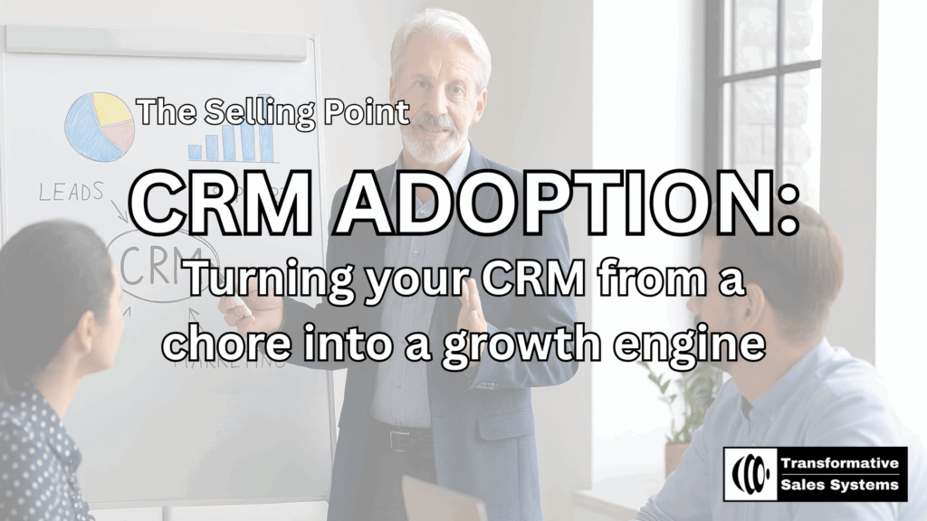 Fractional Sales Manager guiding SMB CRM adoption strategy